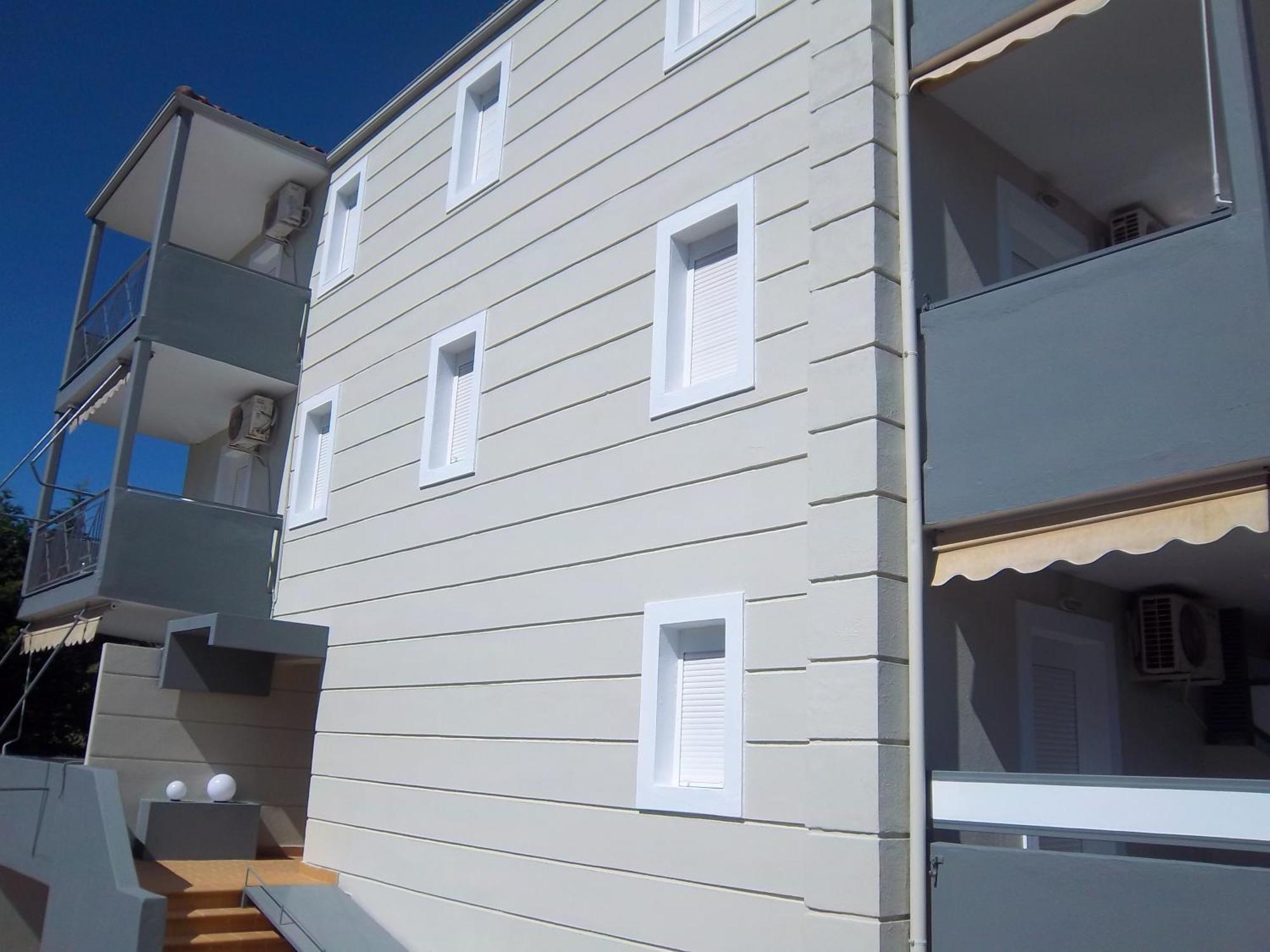 Milos Apartments Afytos Exterior foto